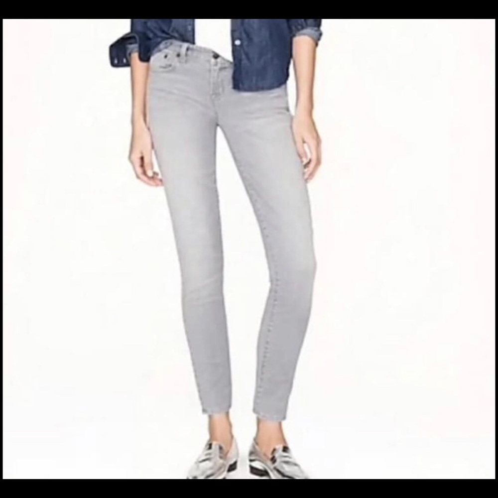 NWT J.Crew Factory Gray Stretch Jeans